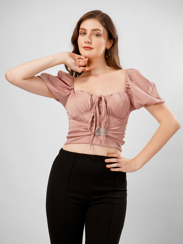 SCULPTPUFF CROP TOP