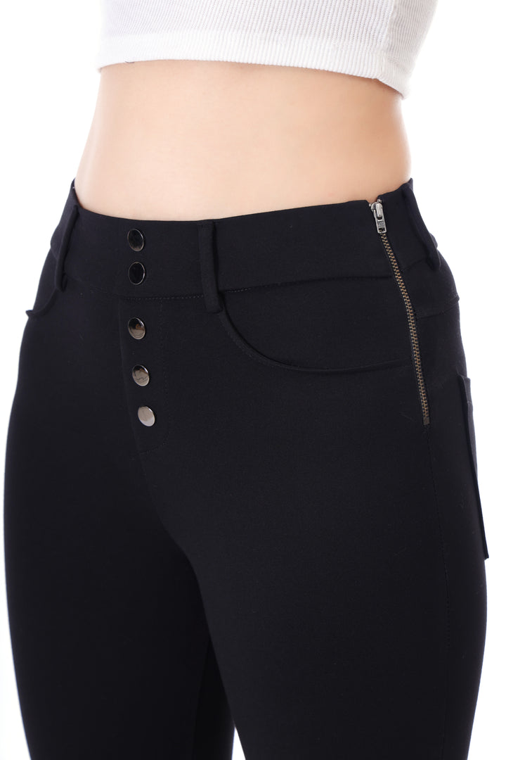 AXIS GRACE HIGH RISE BLACK JEGGING