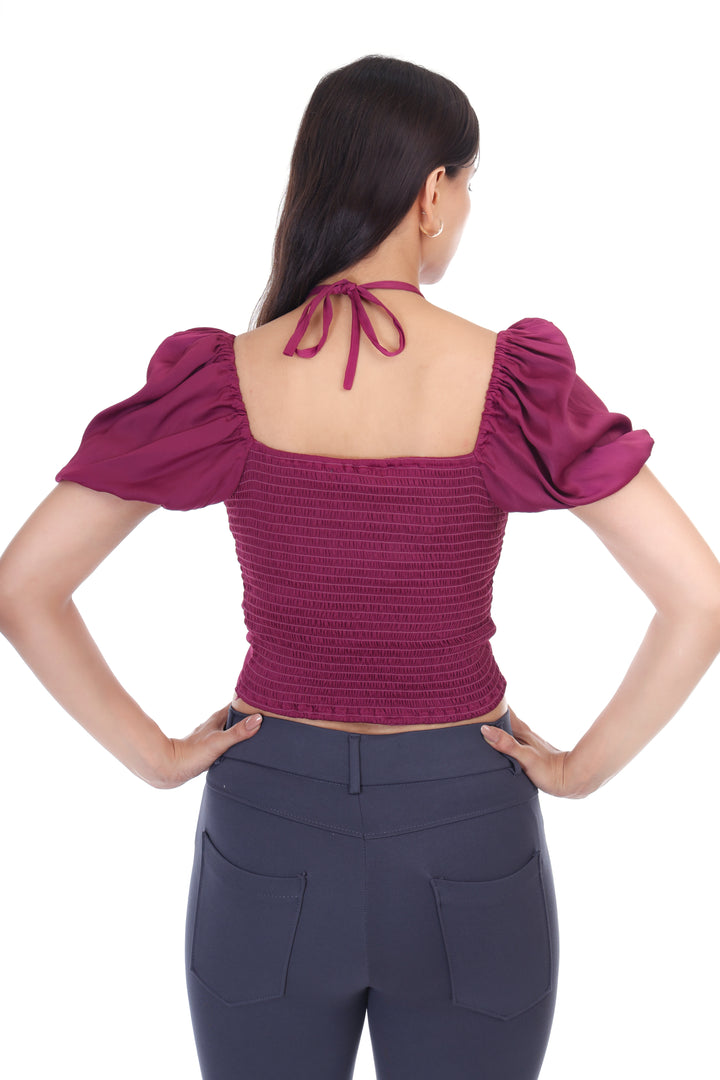 SCULPTPUFF CROP TOP