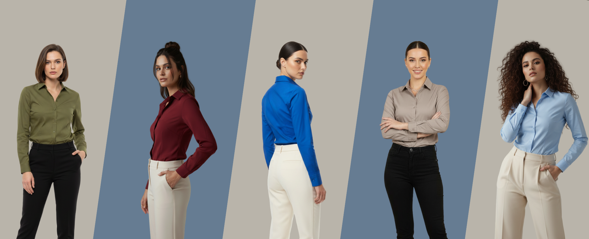 Classic Cotton Shirts for Women | Premium Formal Wear | MODNY