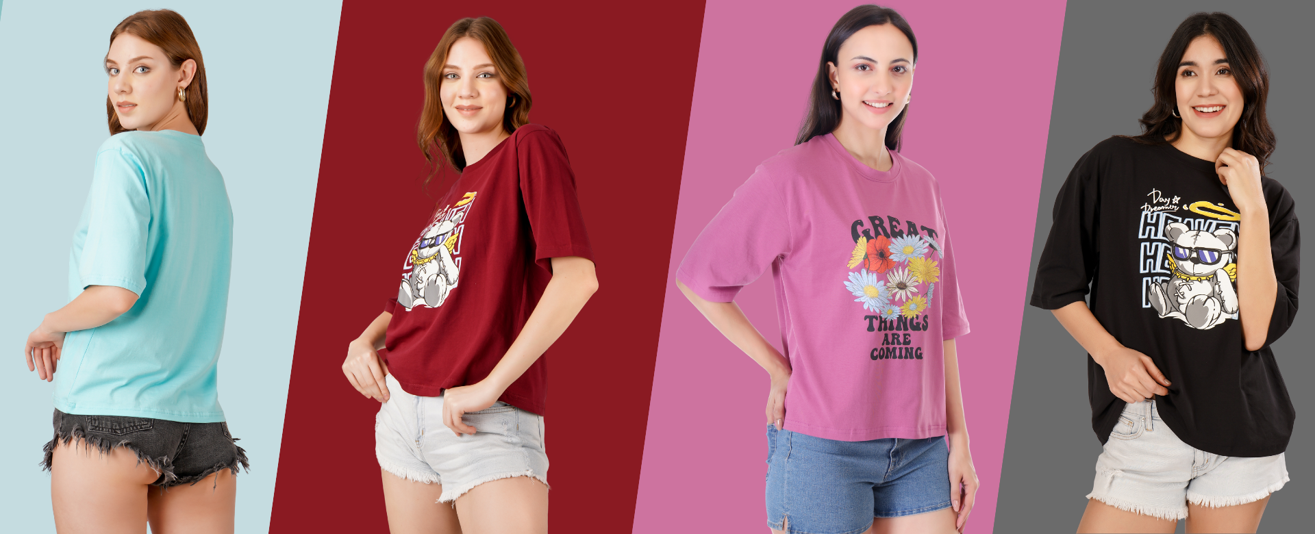 Oversized tees