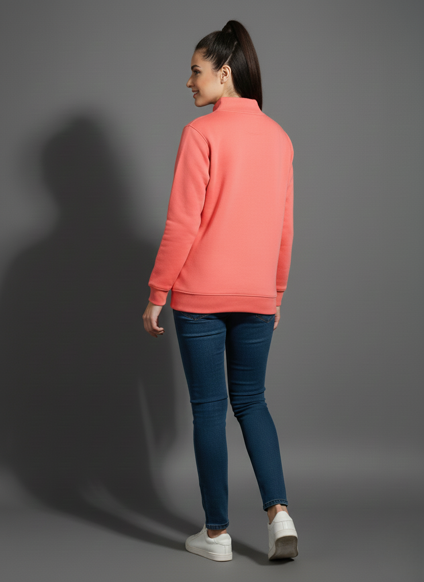 Elegant Red Sweatshirt