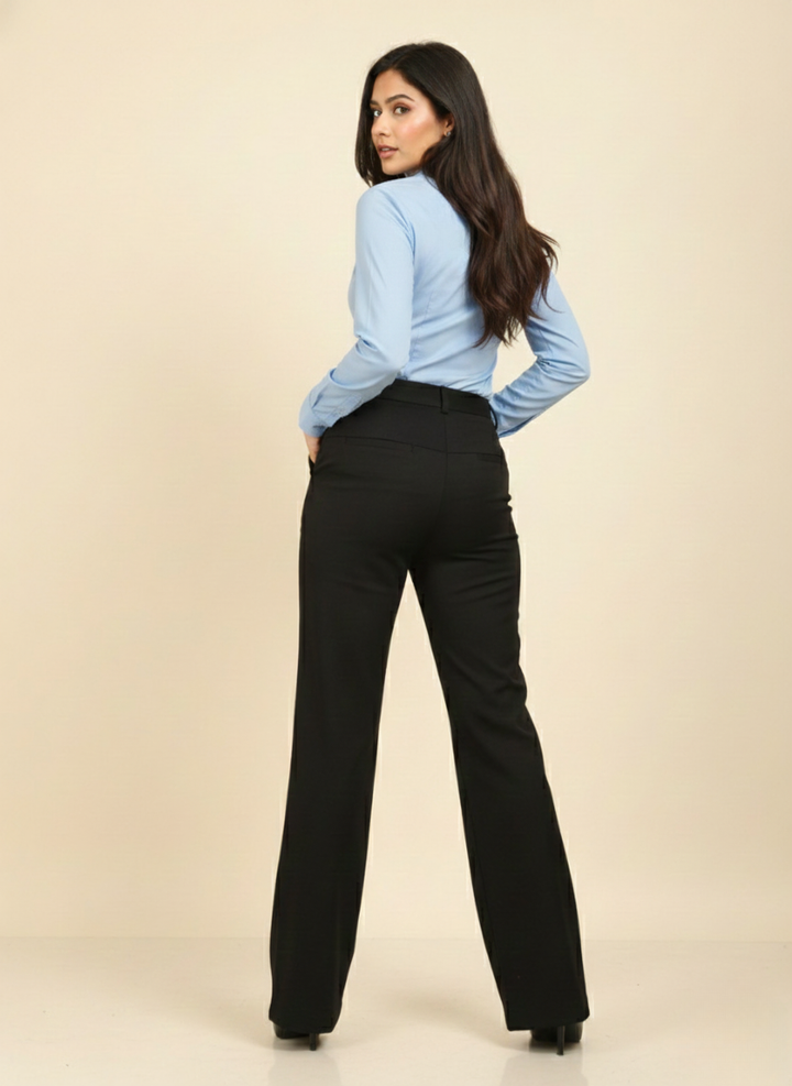 MINIMALIST HIGH WAIST FORMAL TROUSER