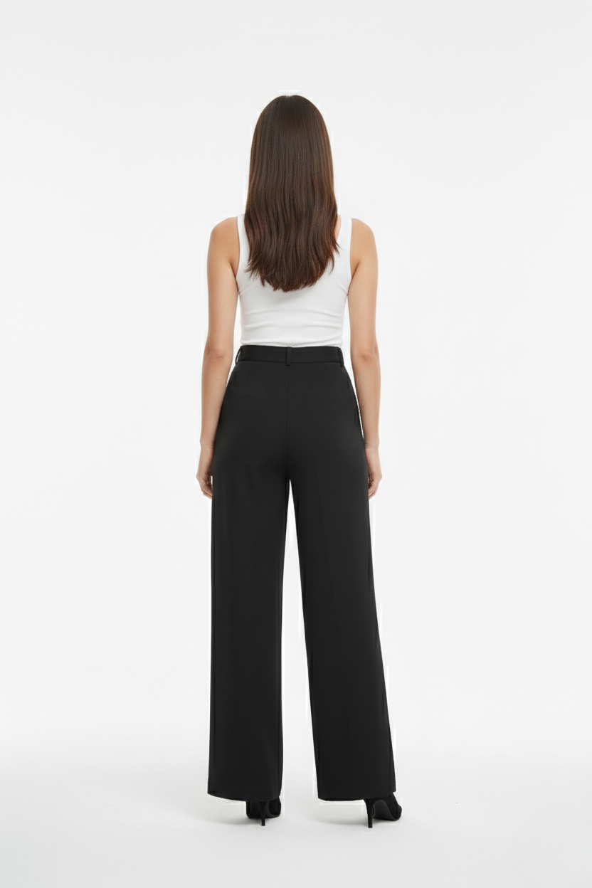 CLASSIC KOREAN DOUBLE PLEATES PANTS