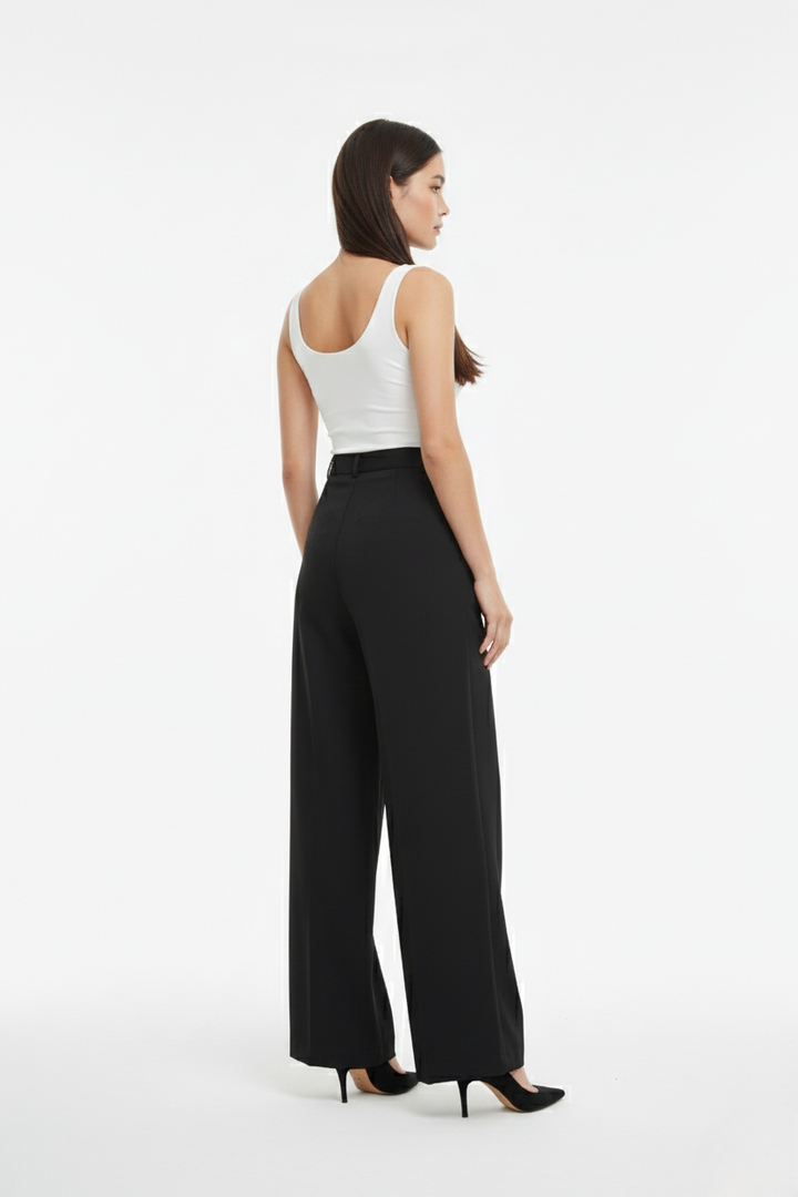 CLASSIC KOREAN DOUBLE PLEATES PANTS