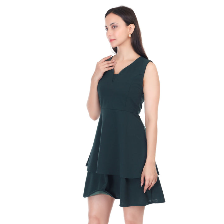 FRILLFLAUNT MINI DRESS