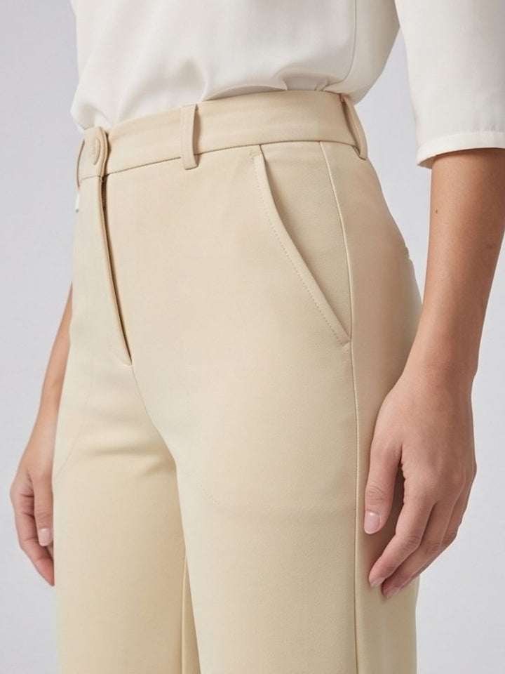 KOREAN WIDE LEG PANTS
