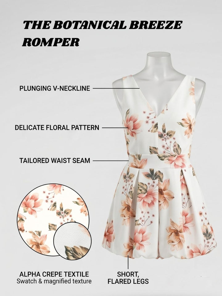 THE BOTANICAL BREEZE ROMPER