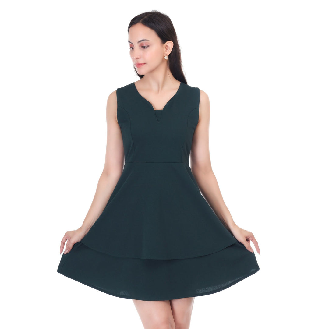 FRILLFLAUNT MINI DRESS