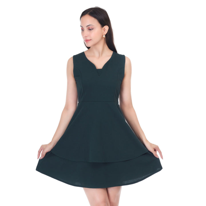 FRILLFLAUNT MINI DRESS