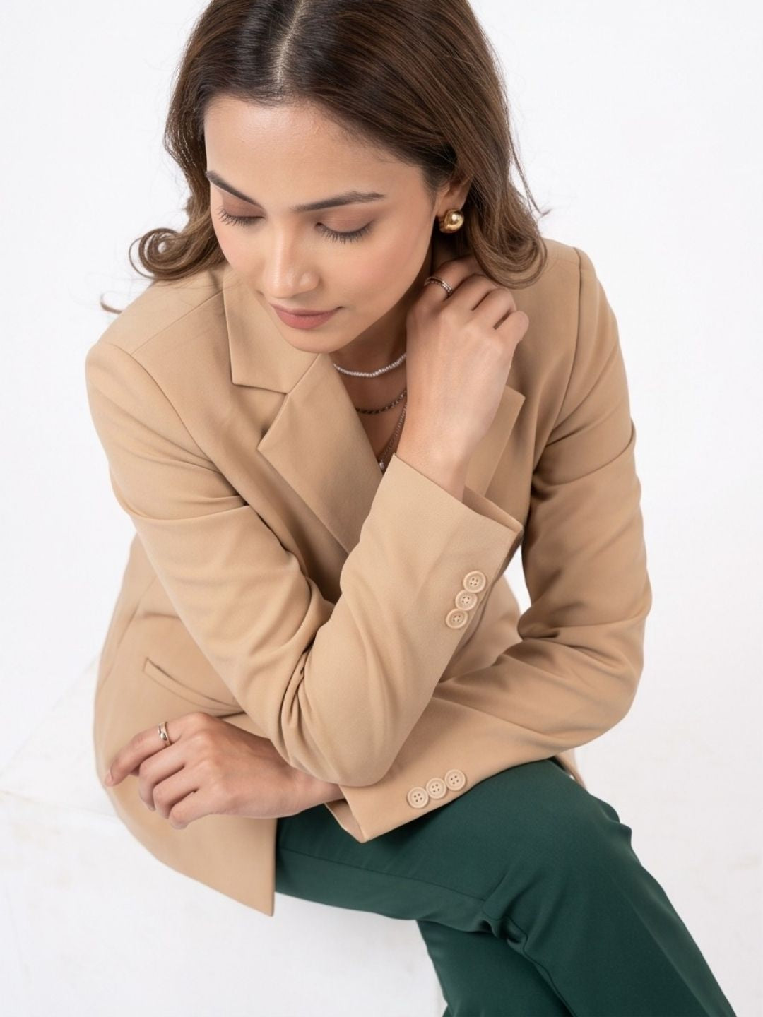 CLASSIC COTTON FORMAL BLAZER