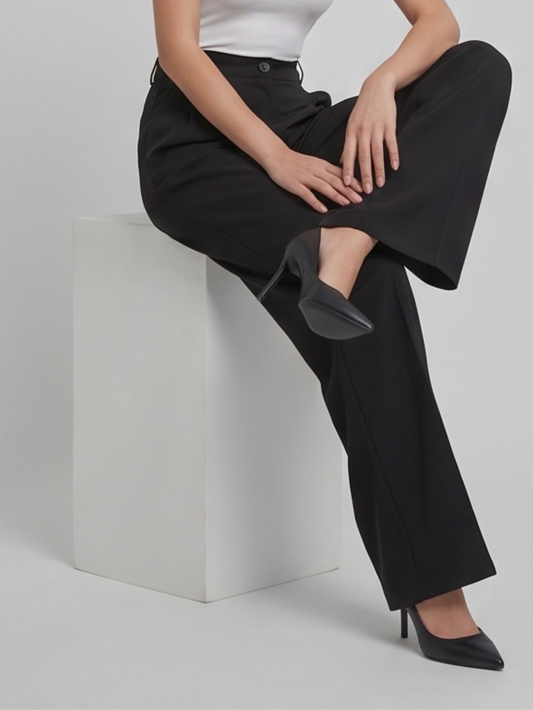 CLASSIC KOREAN DOUBLE PLEATES PANTS