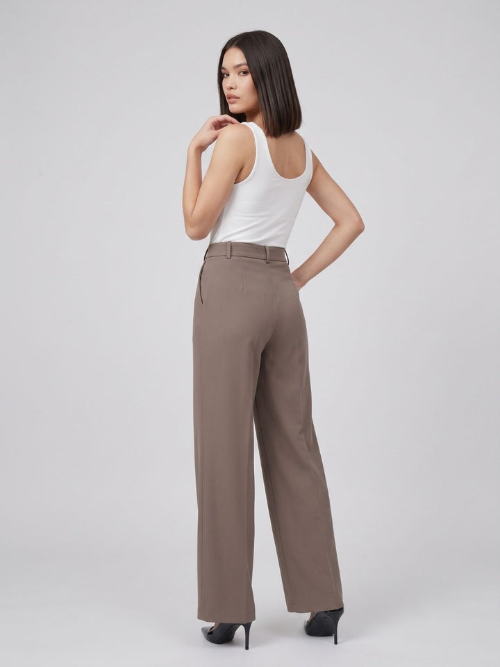 KOREAN WIDE LEG PANTS