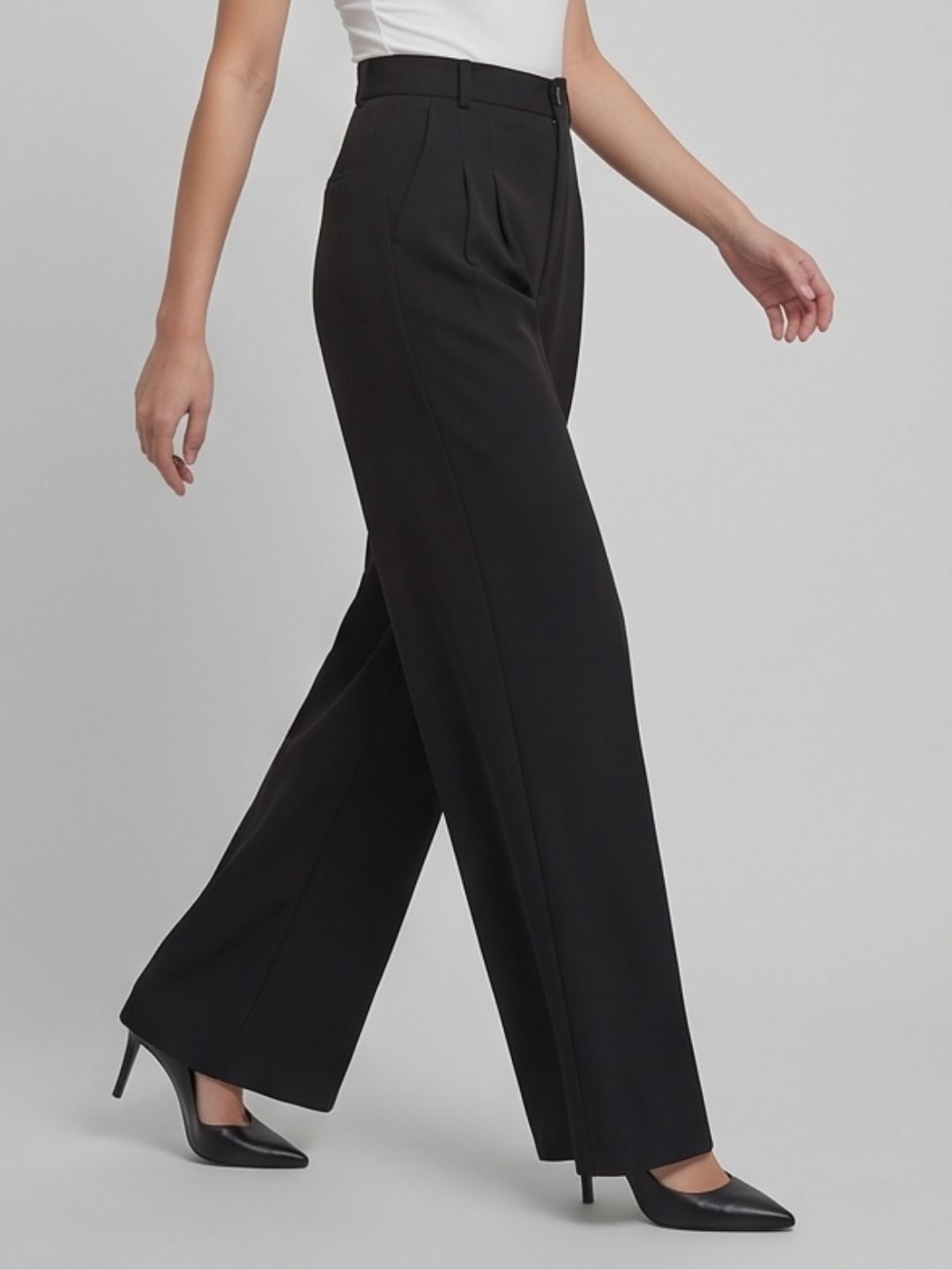 CLASSIC KOREAN DOUBLE PLEATES PANTS
