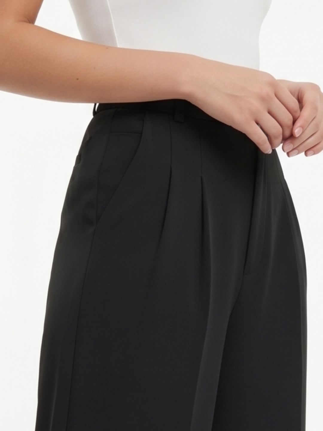 CLASSIC KOREAN DOUBLE PLEATES PANTS
