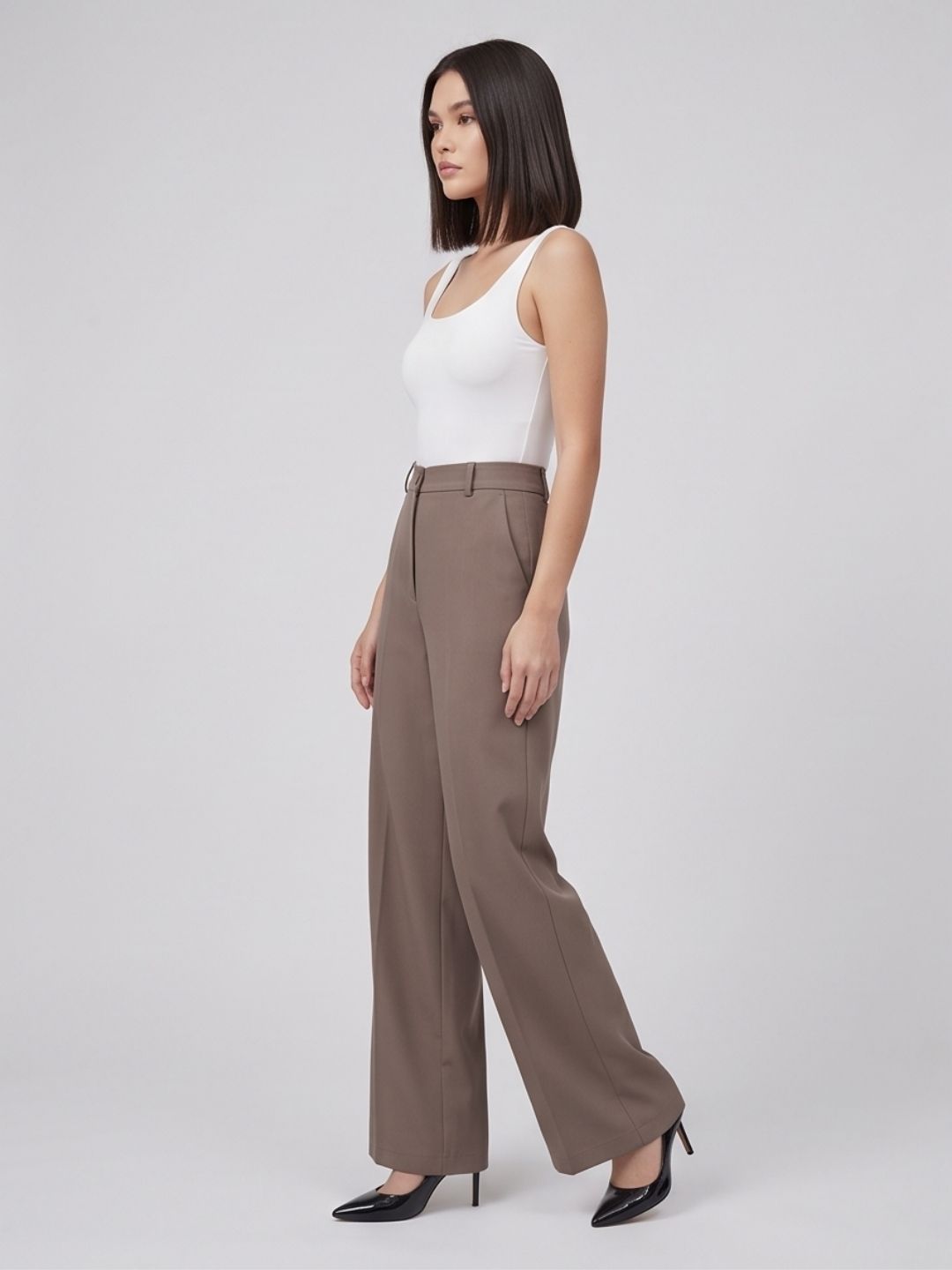 KOREAN WIDE LEG PANTS