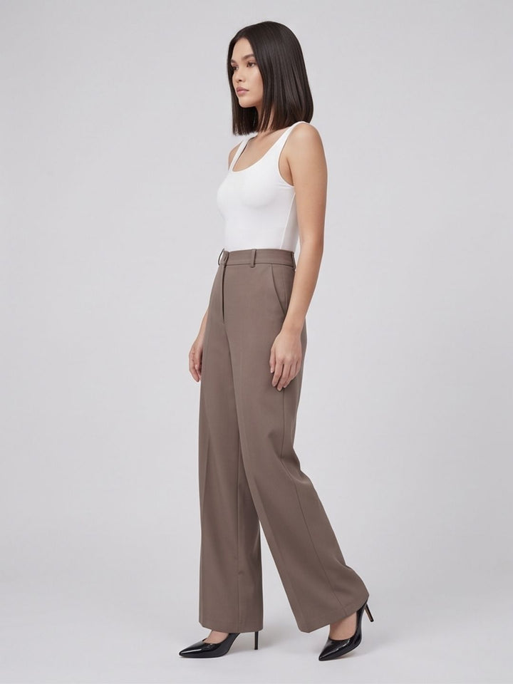 KOREAN WIDE LEG PANTS