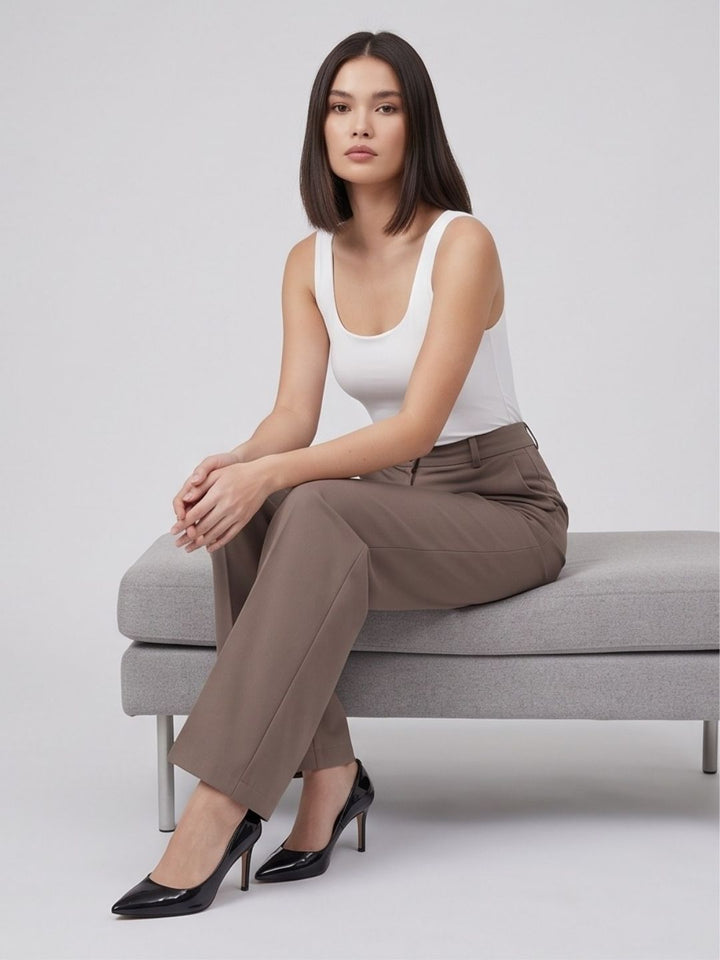 KOREAN WIDE LEG PANTS