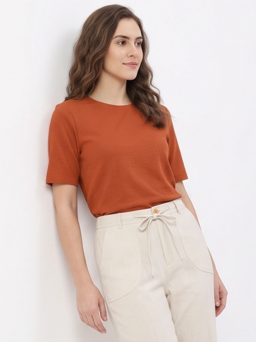 IVORY BREEZE LINEN PANTS