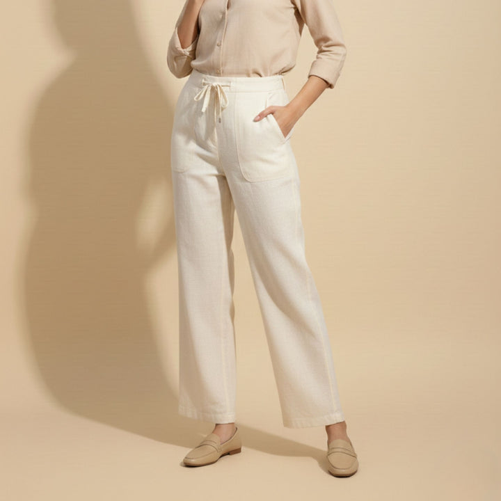 BREEZE STRAIGHT-FIT LINEN PANTS