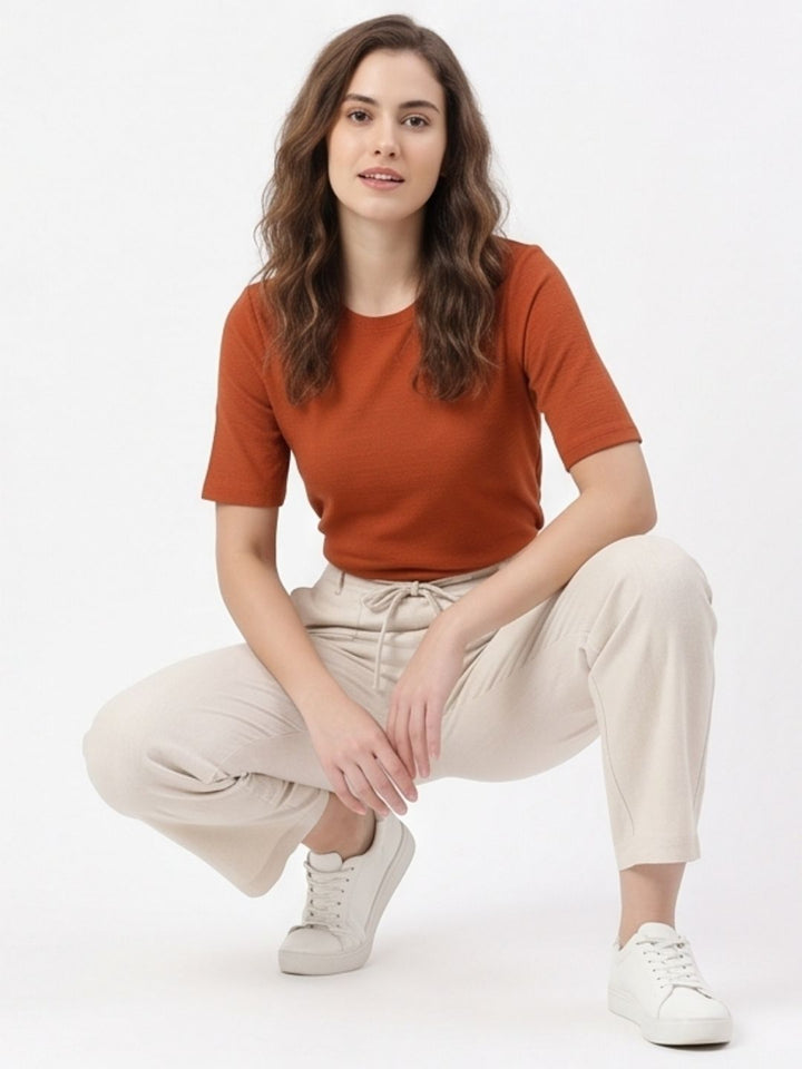 IVORY BREEZE LINEN PANTS