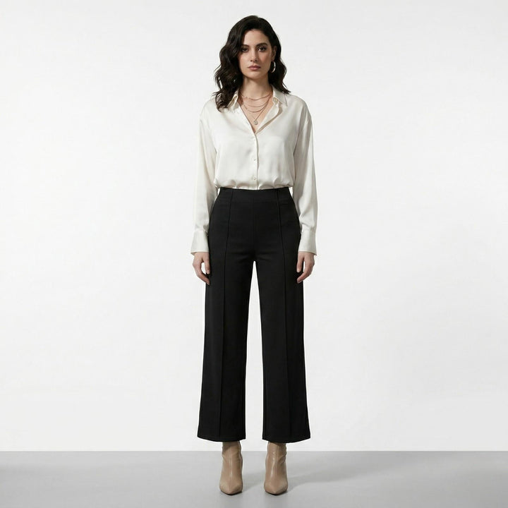 LUXE FLOW STRAIGHT FORMAL PANTS