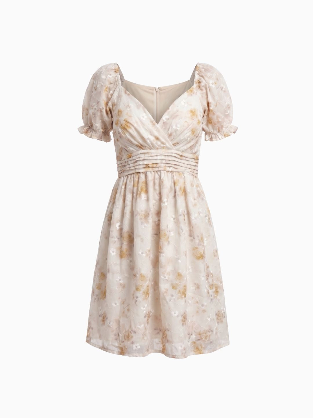 FLORAL PRINTED MINI DRESS