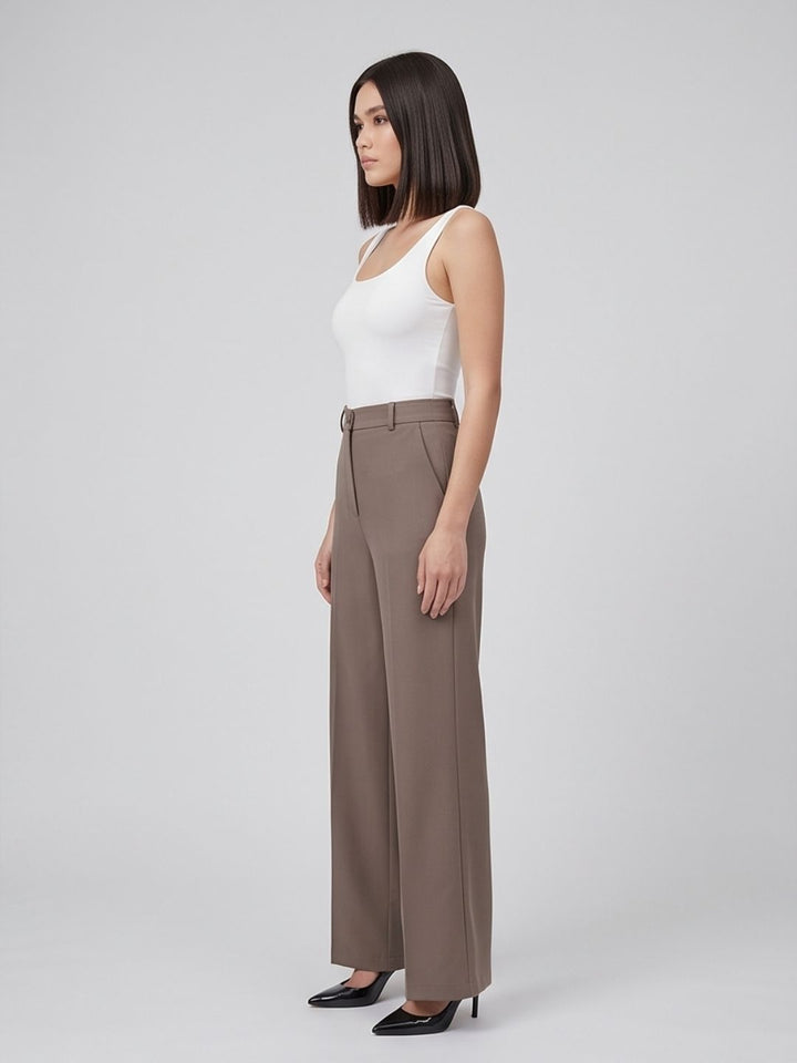 KOREAN WIDE LEG PANTS