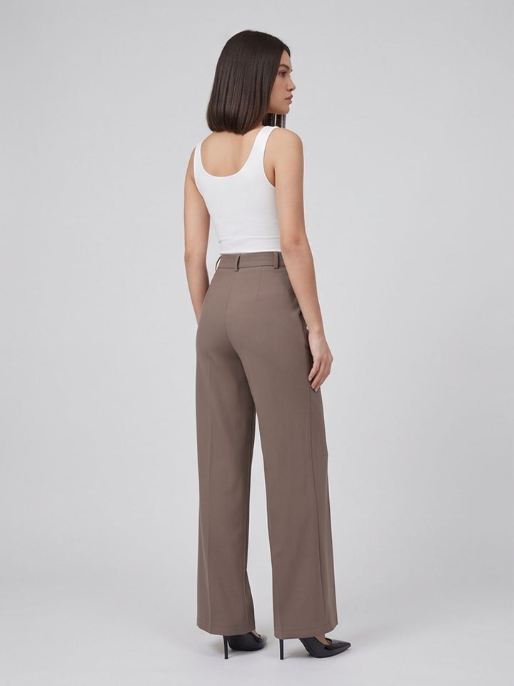 KOREAN WIDE LEG PANTS