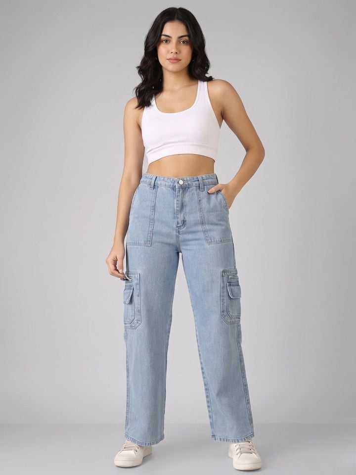 URBAN DRIFT DENIM CARGO PANTS