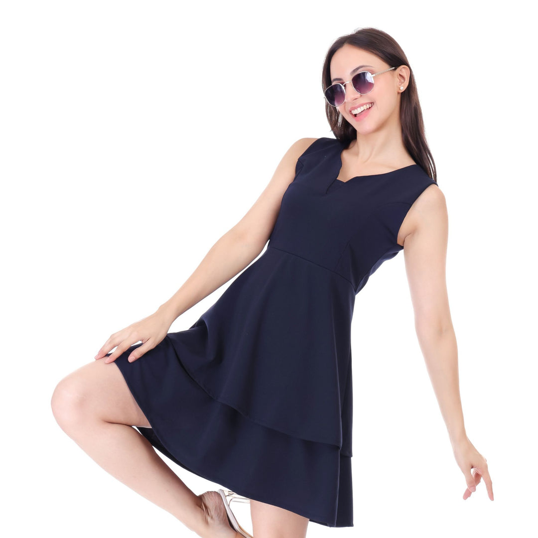 FRILLFLAUNT MINI DRESS