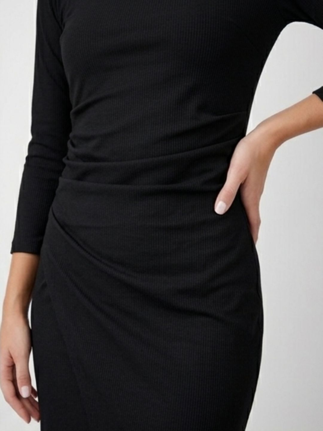 SQUARE NECK CLASSY MAXI DRESS