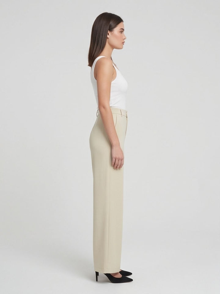 KOREAN WIDE LEG PANTS