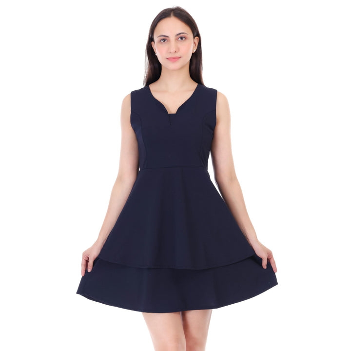 FRILLFLAUNT MINI DRESS