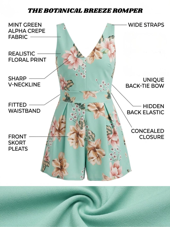 THE BOTANICAL BREEZE ROMPER