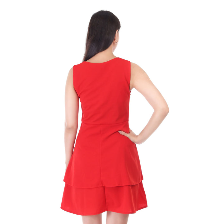 FRILLFLAUNT MINI DRESS