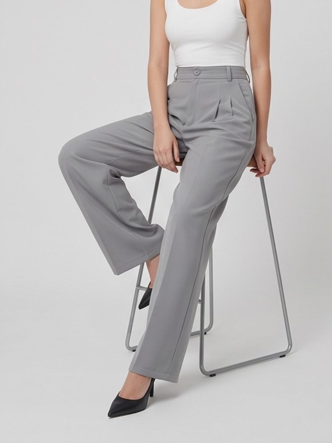 CLASSIC KOREAN DOUBLE PLEATES PANTS