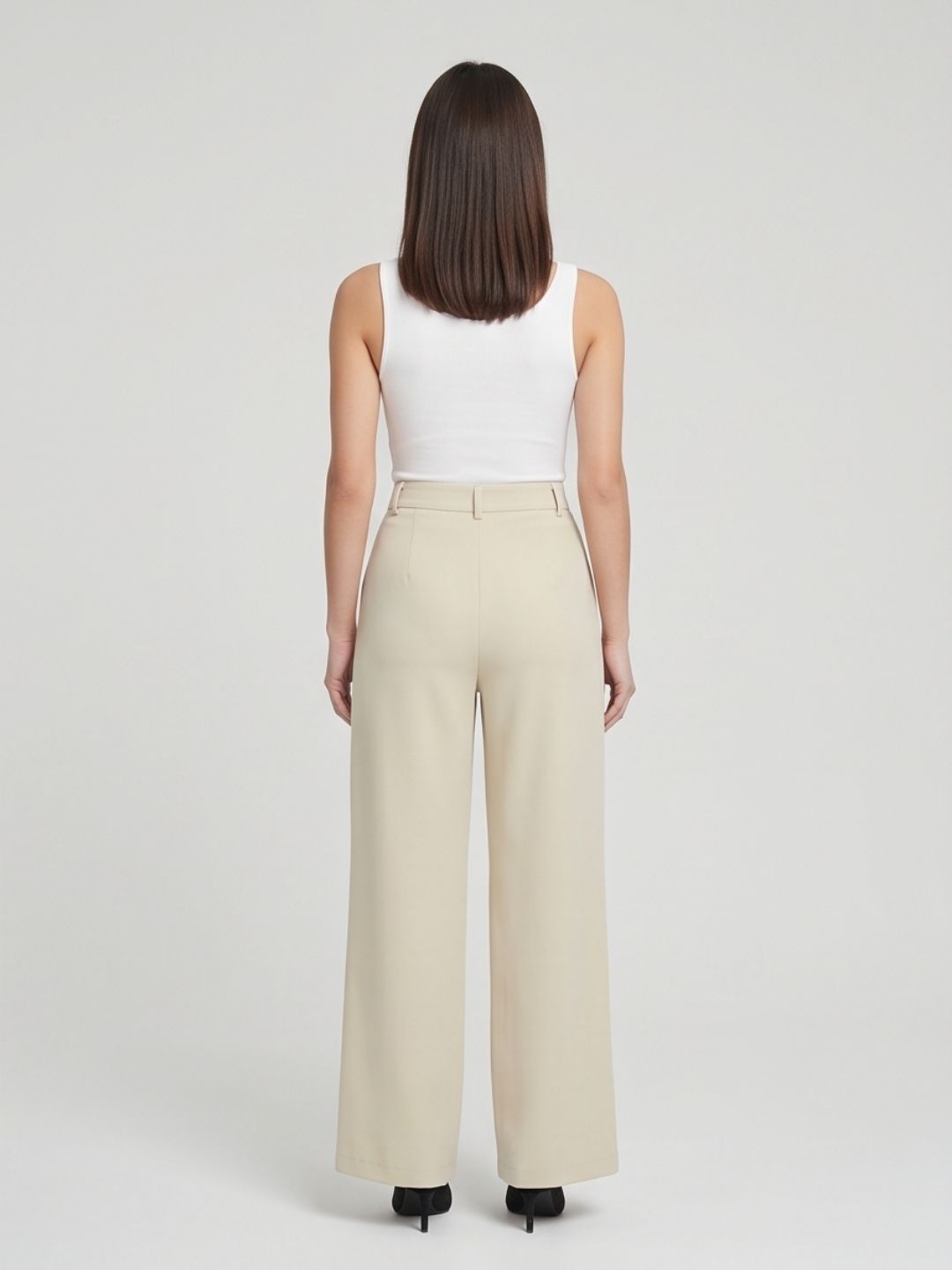 KOREAN WIDE LEG PANTS