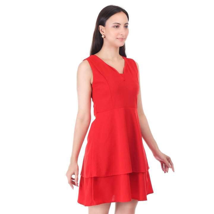 FRILLFLAUNT MINI DRESS