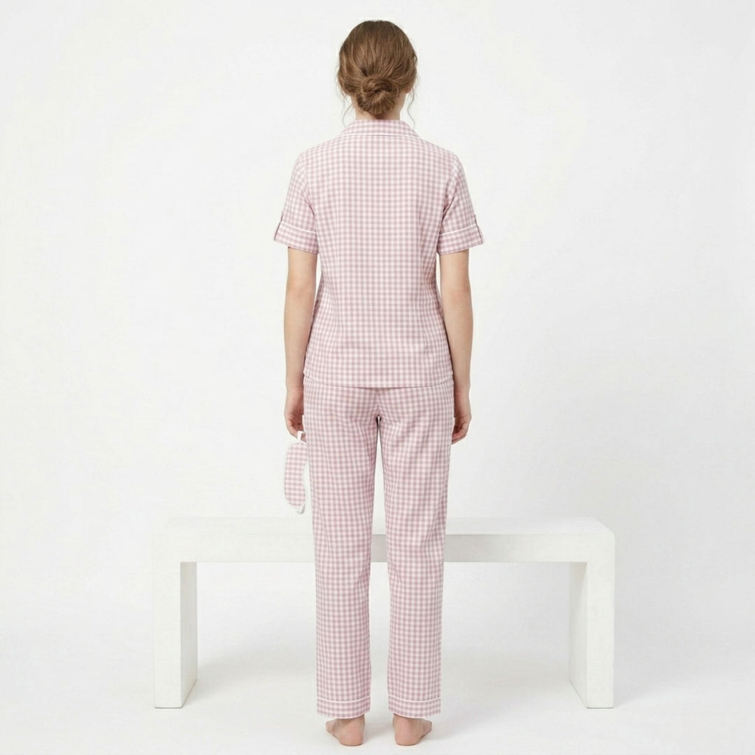 THE HERITAGE SLEEP SET PINK
