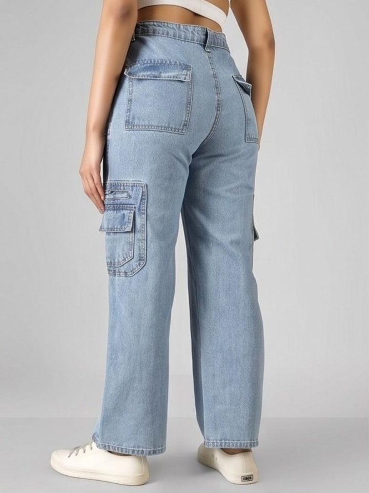URBAN DRIFT DENIM CARGO PANTS