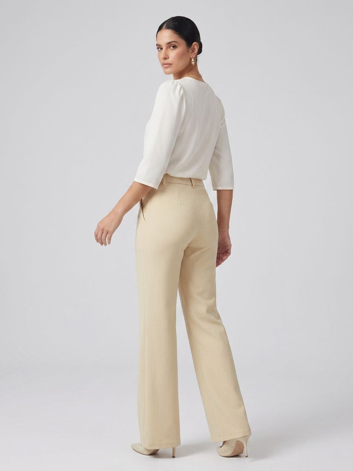 KOREAN WIDE LEG PANTS