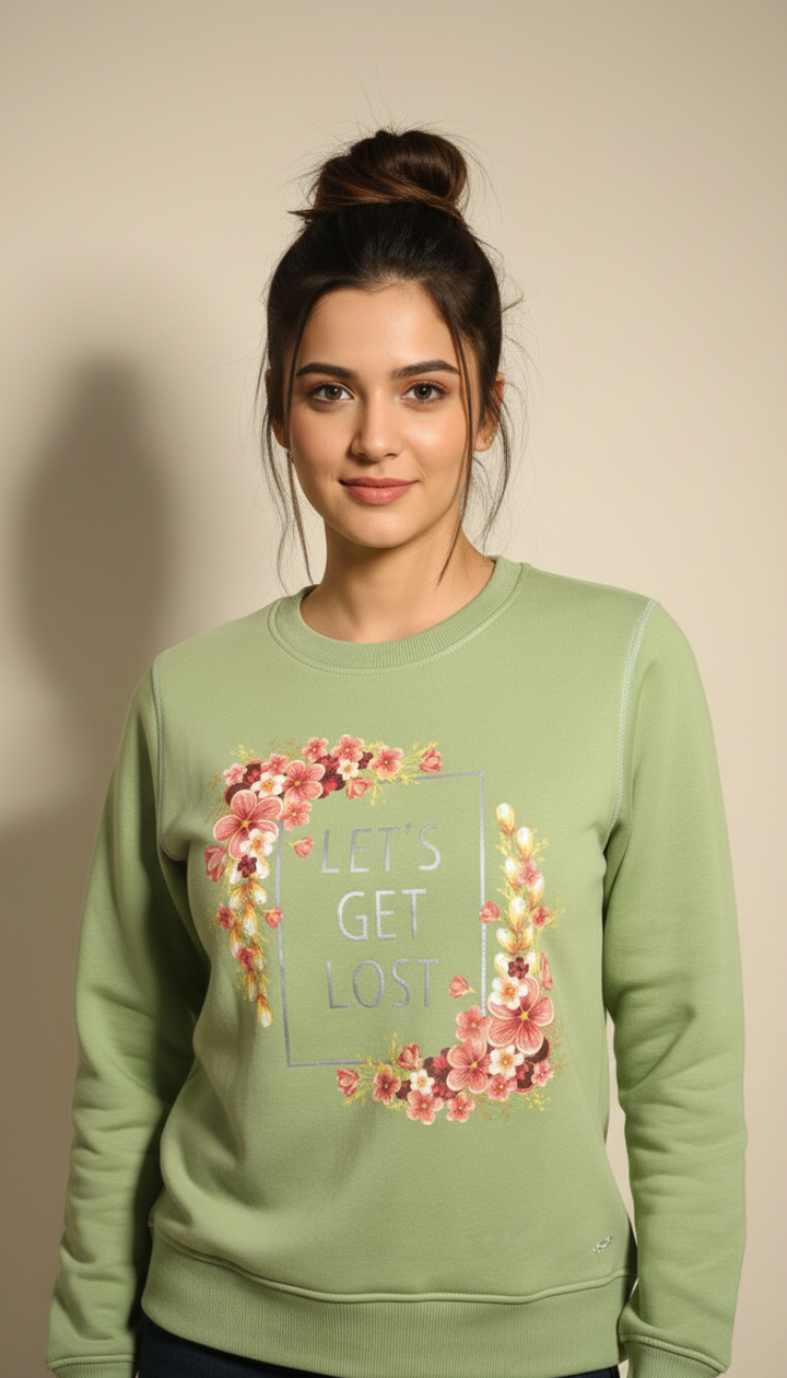 Vibe Green Sweatshirt
