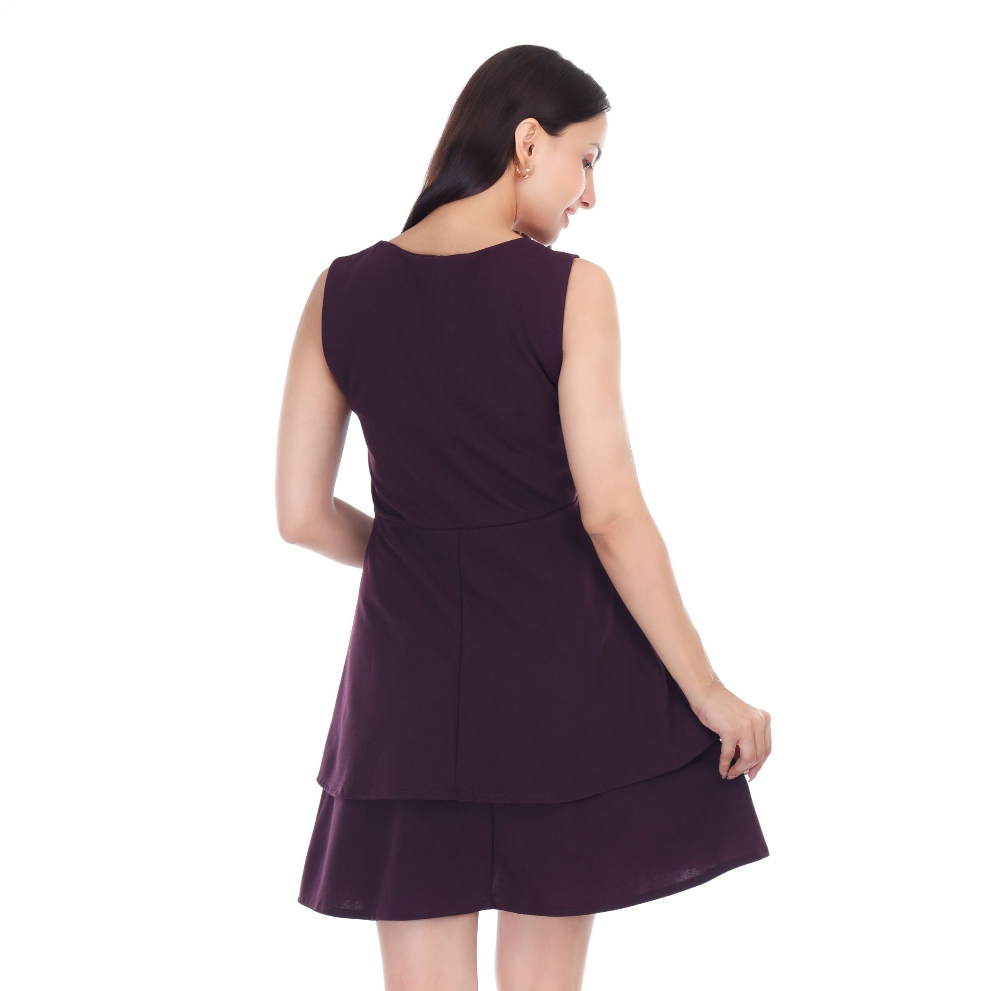 FRILLFLAUNT MINI DRESS