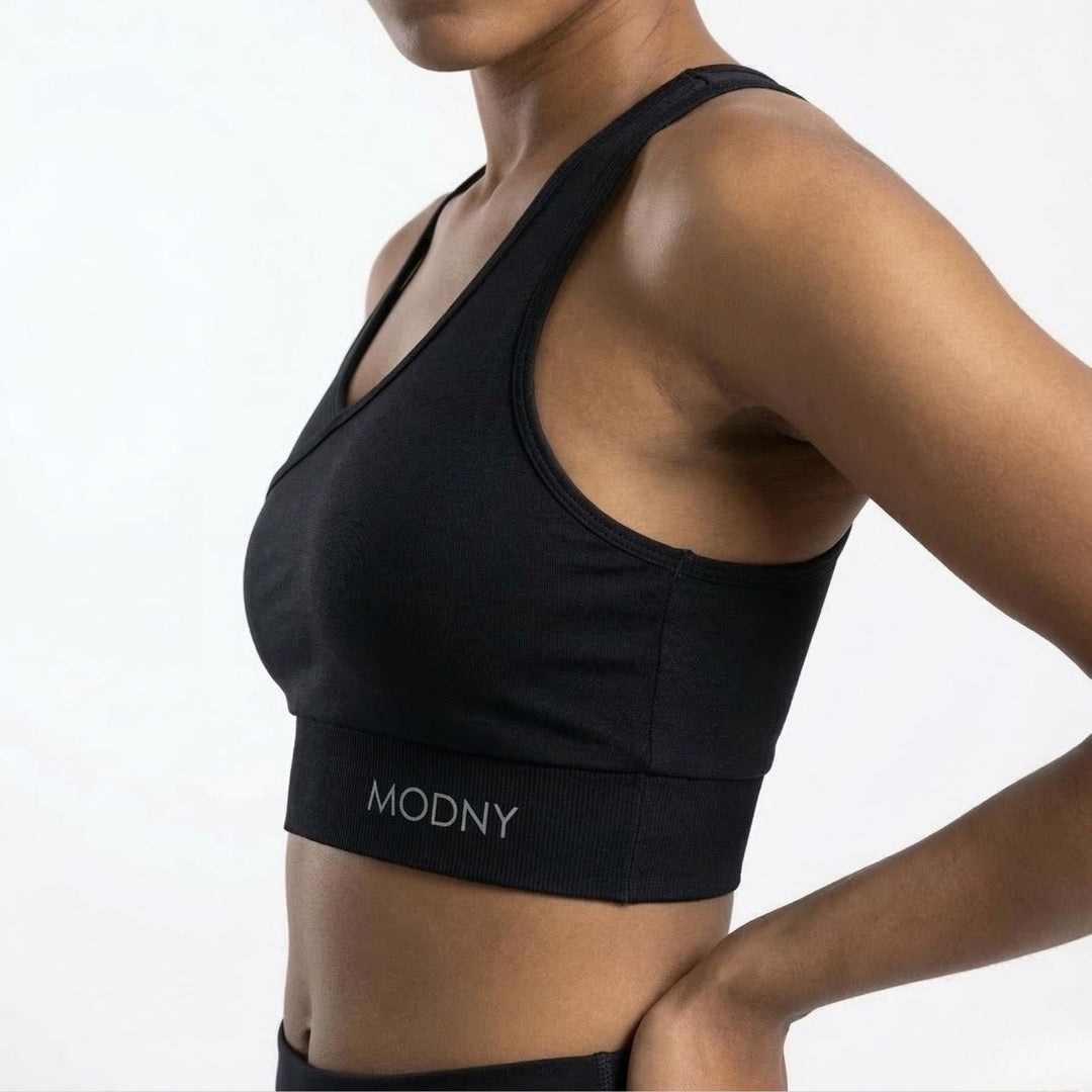 CrissCross Sports Bra Black