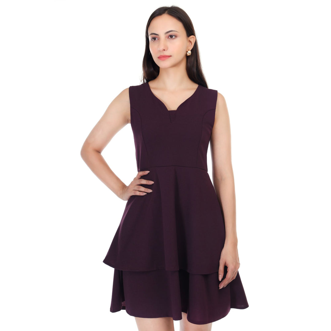 FRILLFLAUNT MINI DRESS