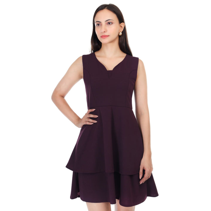 FRILLFLAUNT MINI DRESS
