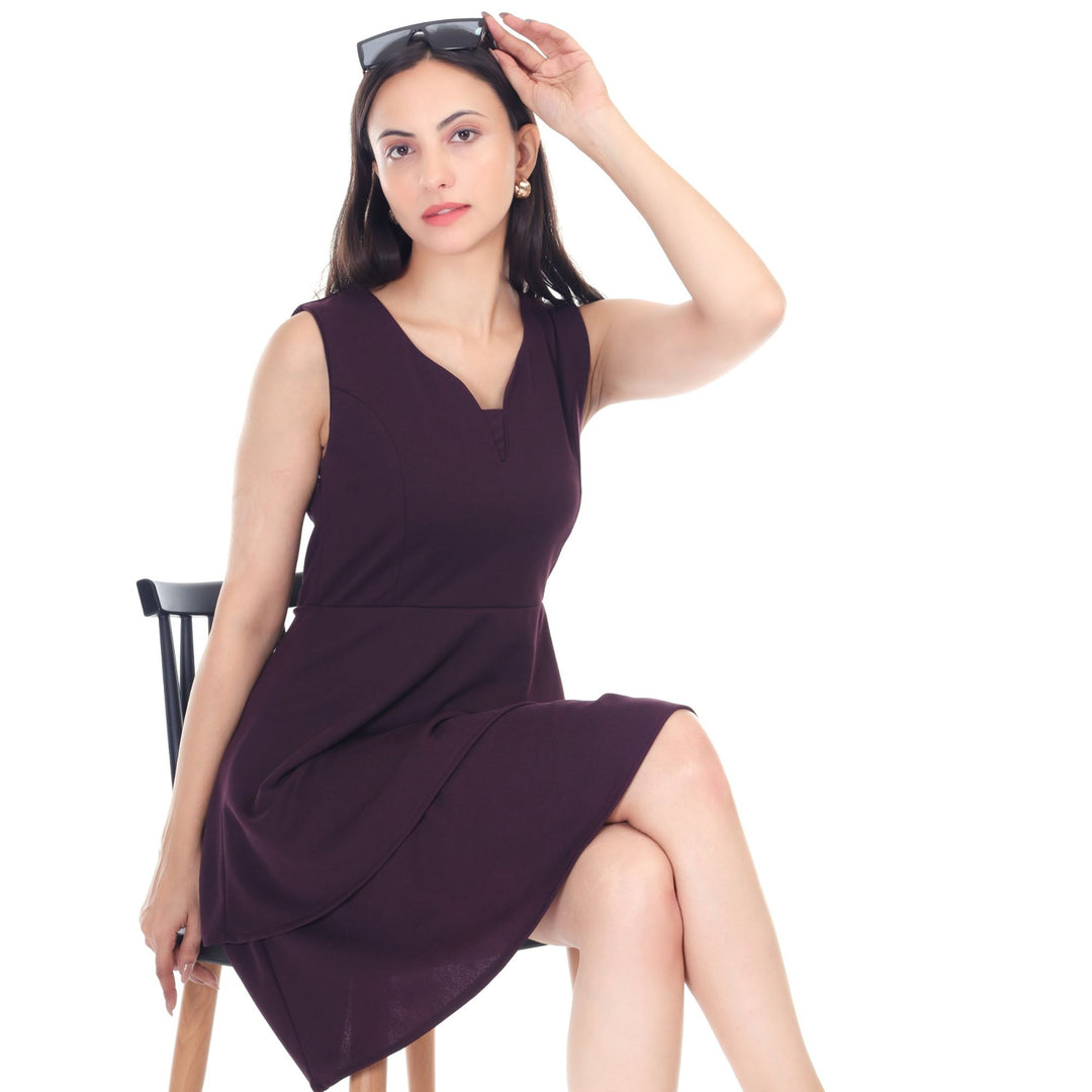 FRILLFLAUNT MINI DRESS