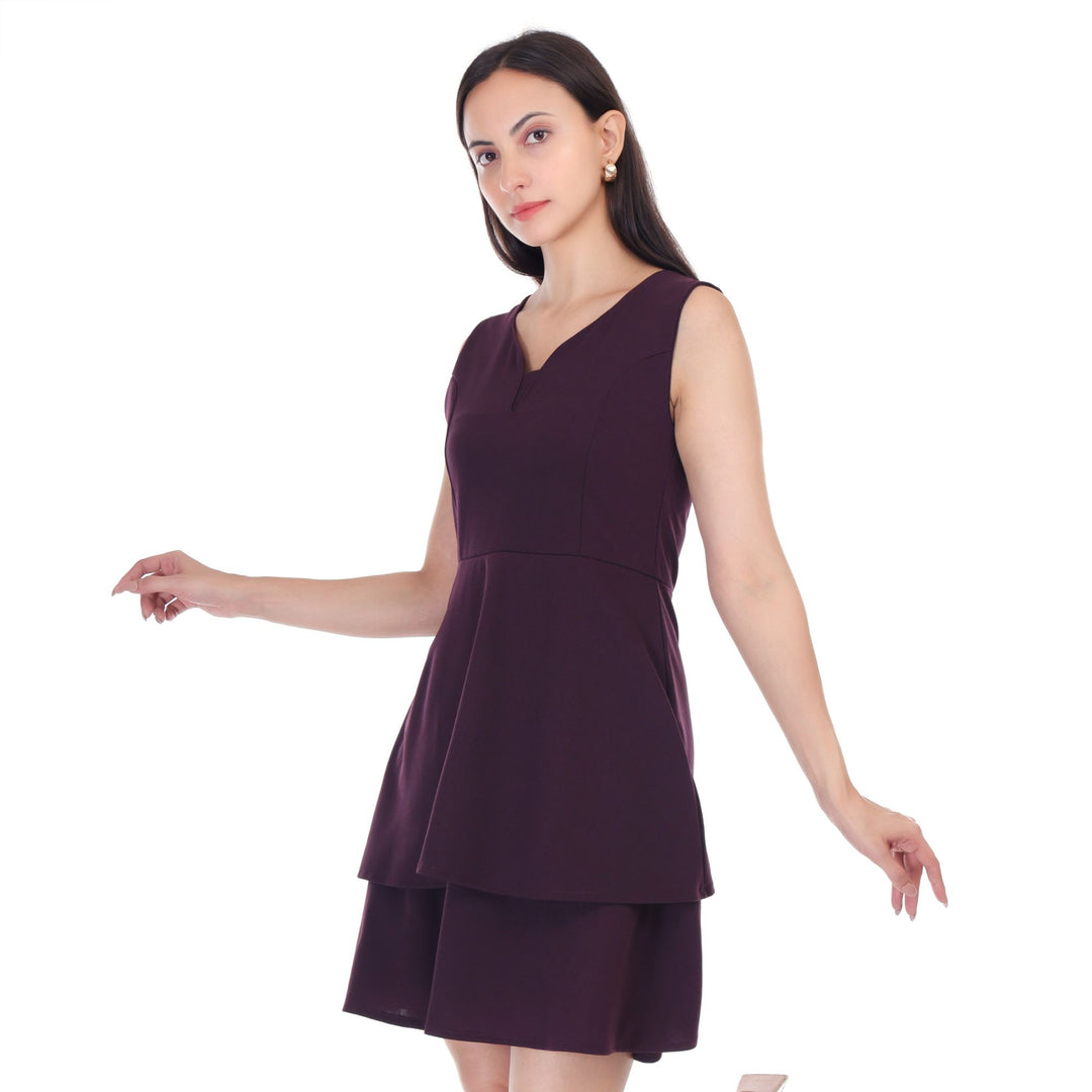 FRILLFLAUNT MINI DRESS