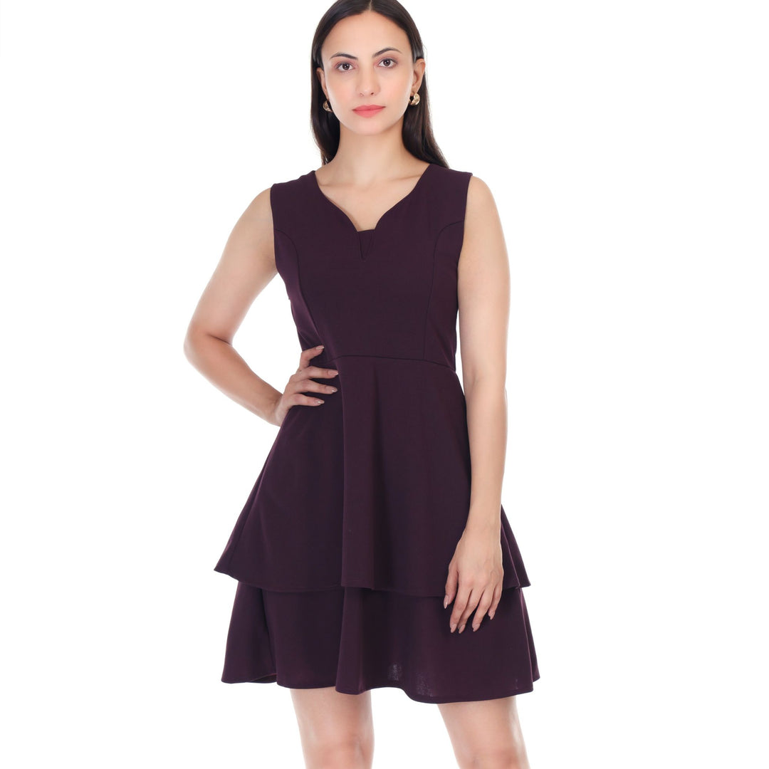 FRILLFLAUNT MINI DRESS